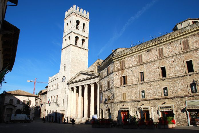 Assisi Torre Civica e Palazzo Capitano del Popolo