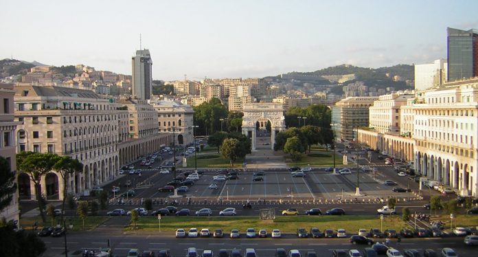 Genova Piazza della Vittoria