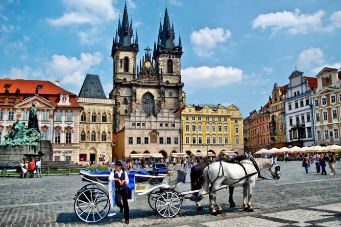 Praga Piazza Città Vecchia