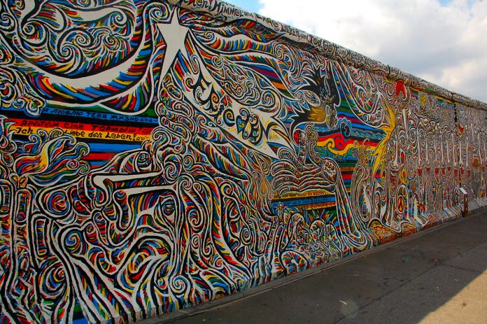 Berlino East Side Gallery Murales