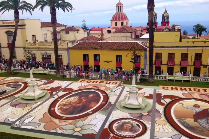 Orotava festa Corpus Christi