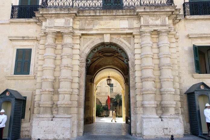 Malta La Valletta Palazzo del Gran Maestro