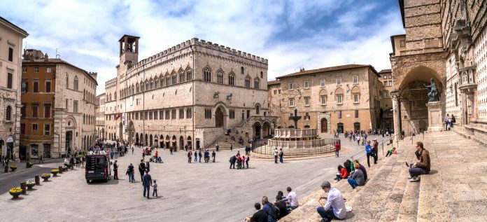 Perugia Piazza IV Novembre