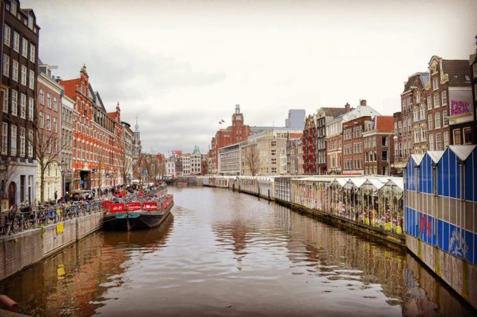 Amsterdam Singel Mercato dei Fiori