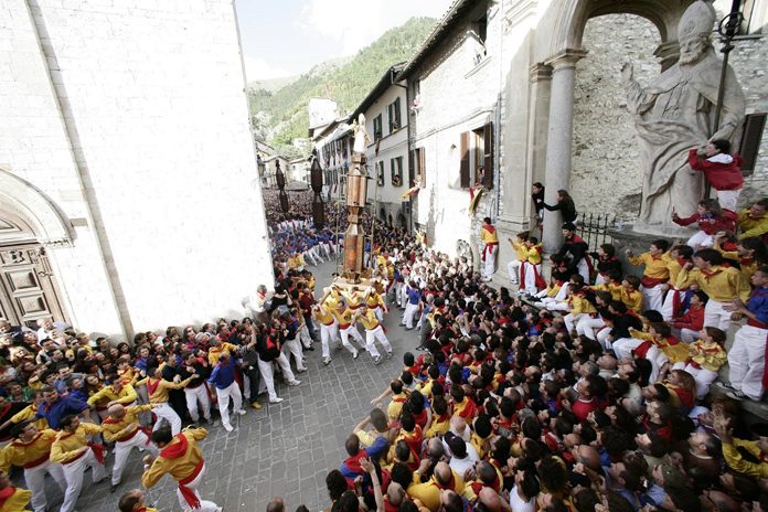 Gubbio festa dei ceri