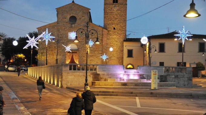 Arezzo Piazza S. Agostino