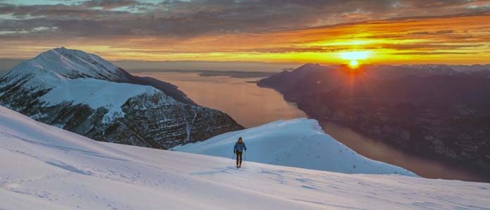 Monte Baldo sci Lago di Garda