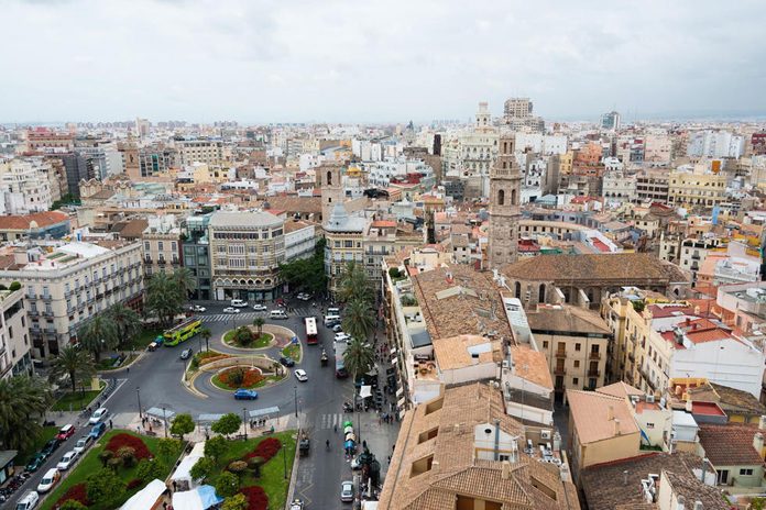 Valencia Vista dalla Torre del Miguelete