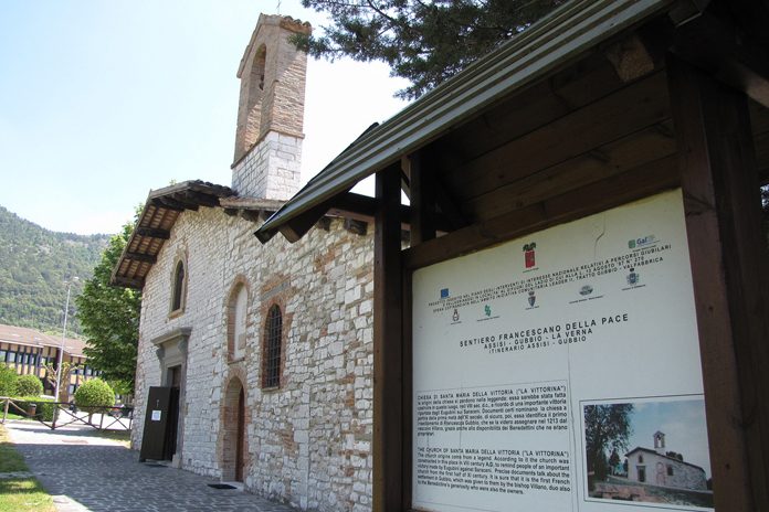 Gubbio Chiesa della Vittorina