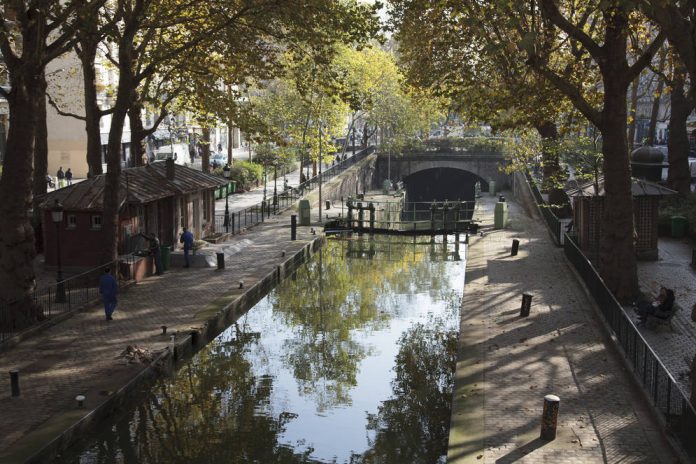 Parigi Canal Saint-Martin