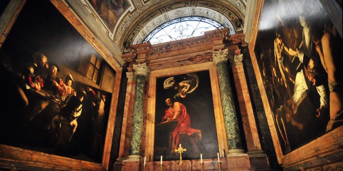 Roma San Luigi dei Francesi Caravaggio