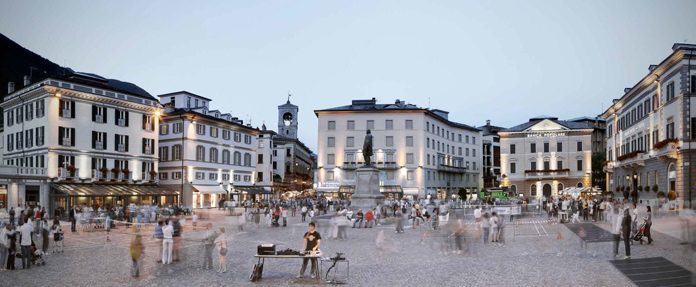 Sondrio Piazza Garibaldi