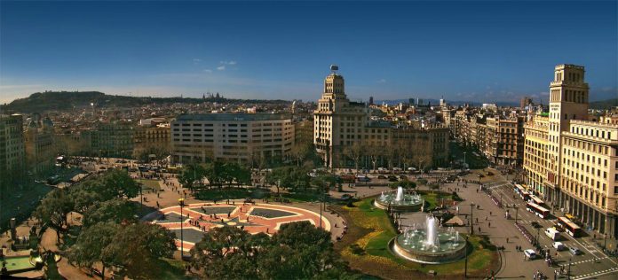 Barcellona Plaça de Catalunya 