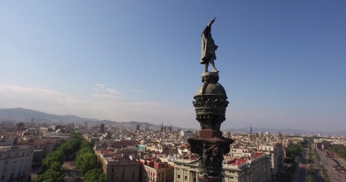 Barcellona Monumento Cristoforo Colombo