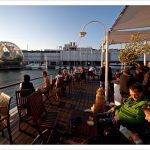 GENOVA 01 Aperitivo al Porto Antico guardando l’Acquario
