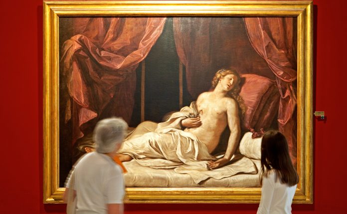 Genova tela Guercino Palazzo Rosso