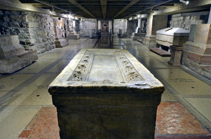 Trento basilica paleocristiana